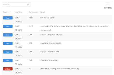 System Log