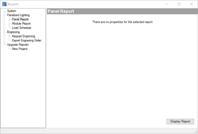 Create a Panel Report